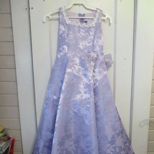 BONA KIDS.. 7/8.PURPLE.PARTY DRESS.NWOT